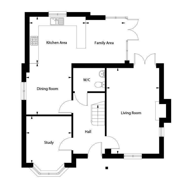 Blenheim Floor Plan Ground Floor