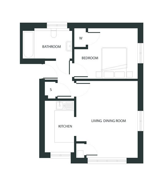 The Eagle Floor Plan First Floor