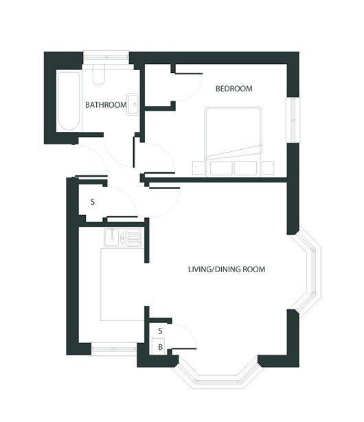The Eagle Floor Plan Ground Floor