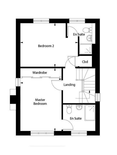 Fulmar Floor Plan First Floor