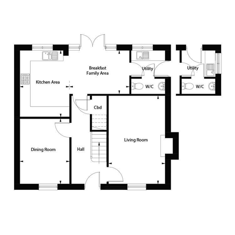Hawker Floor Plan Ground Floor