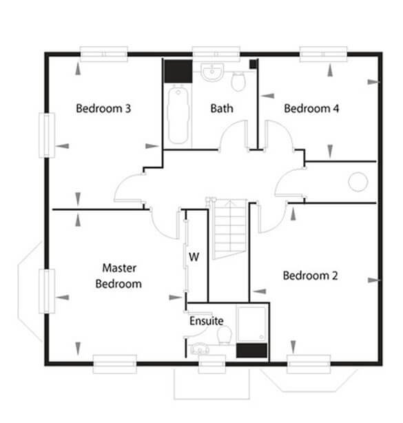 Hever (Type 2) Floor Plan Ground Floor