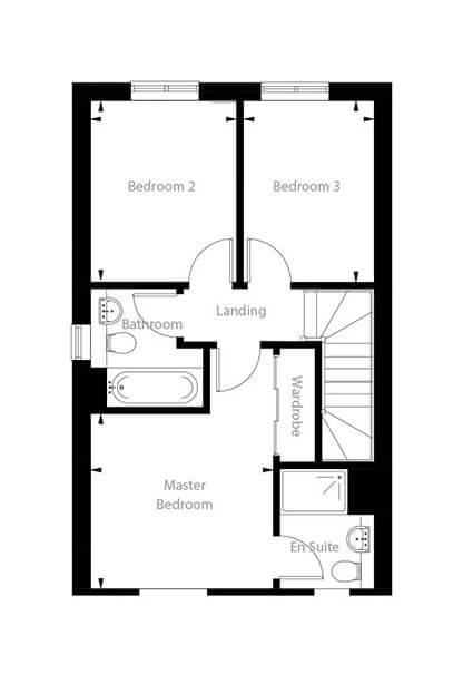 Hudson Floor Plan First Floor