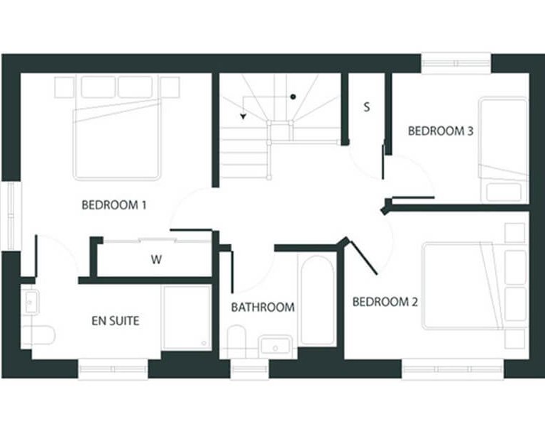 The Paisley Floor Plan First Floor
