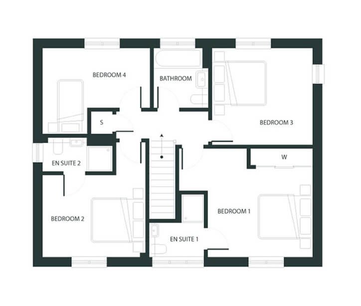 The Royal Floor Plan First Floor