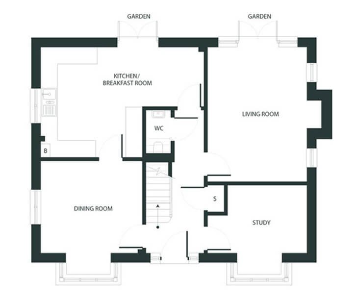 The Royal Floor Plan Ground Floor