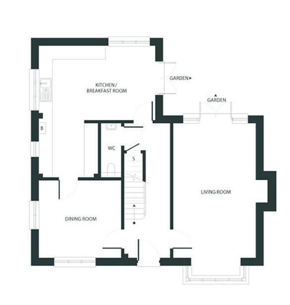 The Verona Floor Plan Ground Floor