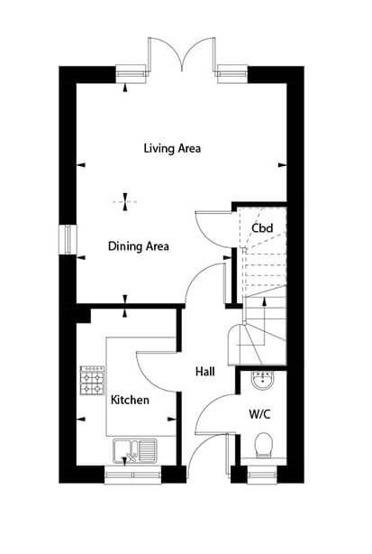 Warwick Floor Plan Ground Floor