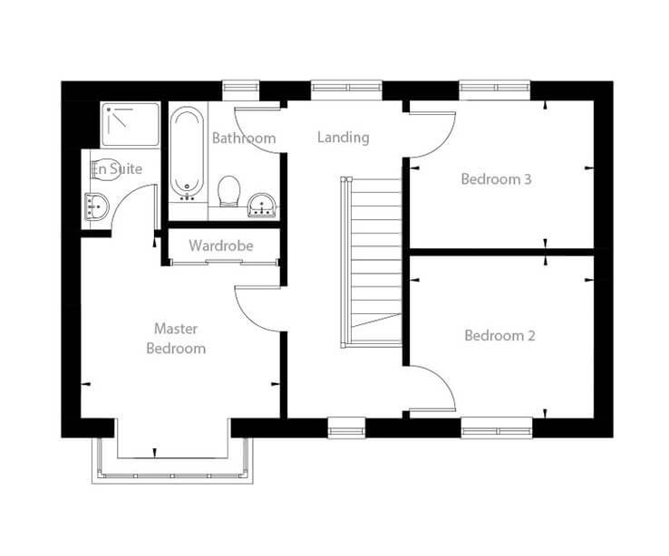 Whitworth Floor Plan First Floor