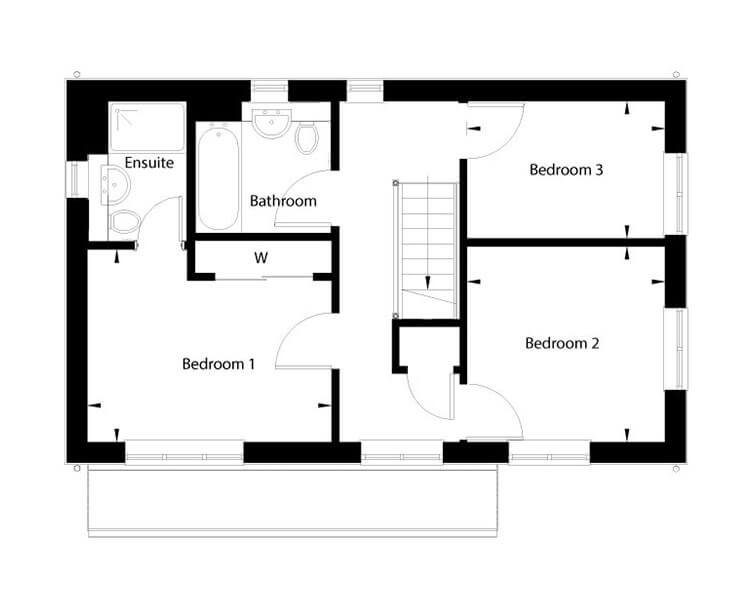 Bluebell Floor Plan First Floor