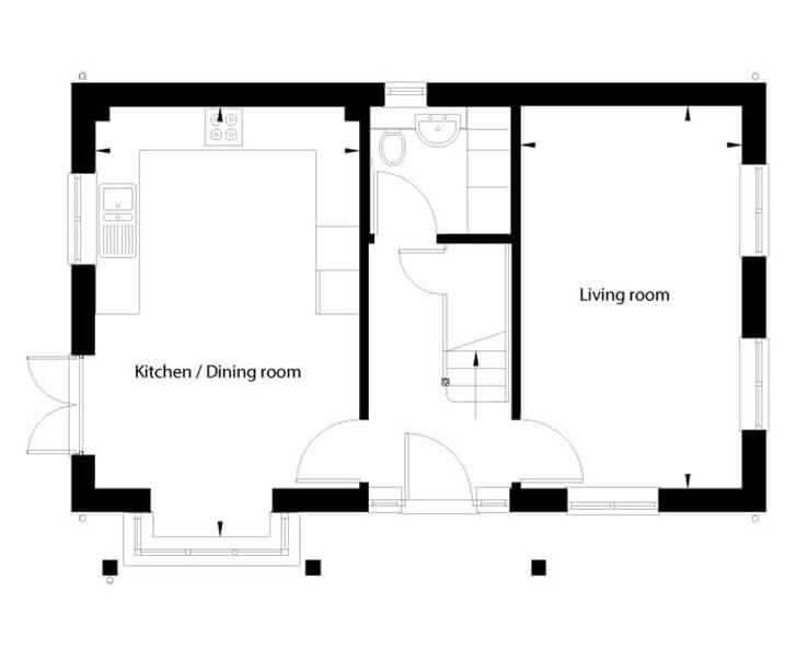 Bluebell Floor Plan Ground Floor