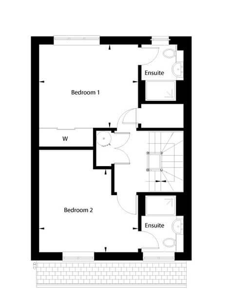 Foxglove Floor Plan First Floor