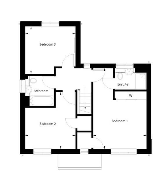 Marigold Floor Plan First Floor