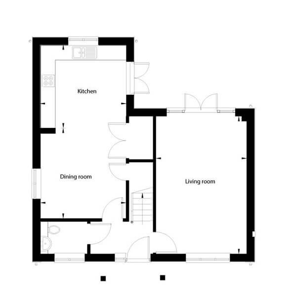 Marigold Floor Plan Ground Floor